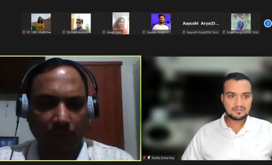 गुजविप्रौवि द्वारा ‘प्रभावी रिज्यूमे’ विषय पर उद्भावना टॉक शो आयोजित 1 WhatsApp Image 2021 09 26 at 10.50.29 PM