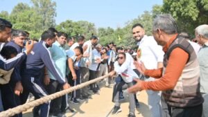 दक्षिण हरियाणा बिजली वितरण निगम की 12वीं अन्तर सर्कल खेलकूद प्रतियोगिता का शुभारंभ 2 AJY 1523