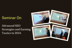 HiDM डिजिटल मार्केटिंग सेमिनार फेस्ट 2024- “खोज परिणामों के शीर्ष पर दिखाई देने वाली वेबसाइटें अधिक भरोसेमंद और विश्वसनीय मानी जाती हैं” – विशाल जैन 1 Advance Seo Strategies and Earning Tactices