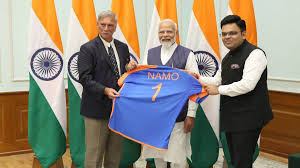 Team India ने PM मोदी को नमो-1 जर्सी गिफ्ट की 1 image 185
