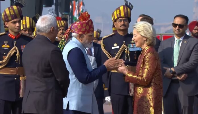 “1 ऐतिहासिक सम्मान: गणतंत्र दिवस पर मुख्य अतिथि(Republic Day Chief Guest) बनीं उर्सुला वॉन डेर लेयेन, बोलीं—यह जीवन का सबसे बड़ा सम्मान”