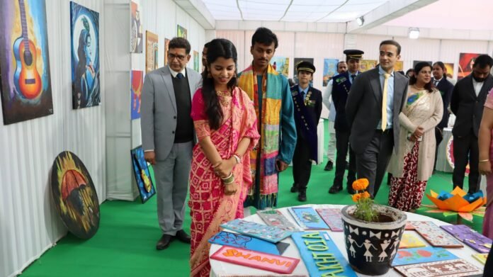 Modi मोदी विश्वविद्यालय में स्थापना दिवस समारोह का भव्य शुभारंभ