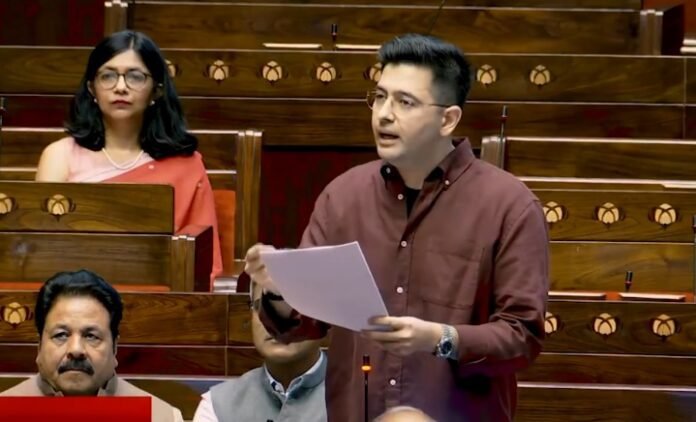 "राज्यसभा में पैकेटबंद जूस पर उठा सवाल, राघव चड्ढा ने उठाया मुद्दा"Raghav Chadha juice issue