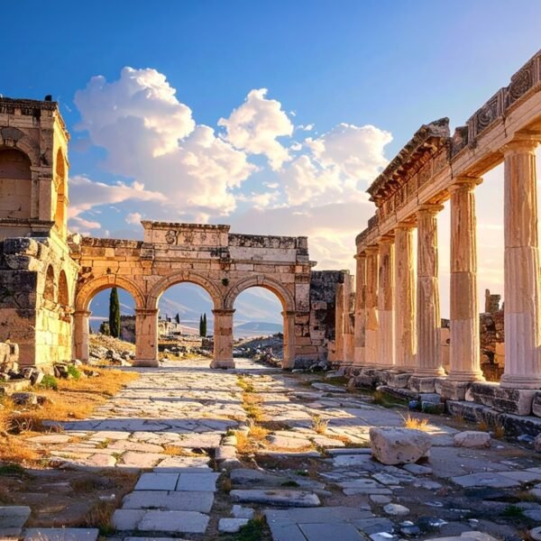 Home 2 खूबसूरत लेकिन रहस्यमयी पामुक्कले: क्यों कहा जाता है ‘नरक का द्वार’?”Pamukkale Turkey mystery